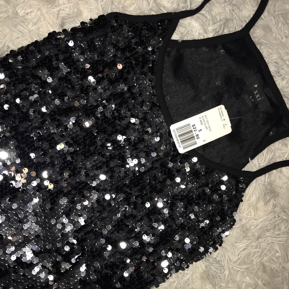 Small Racer back sequined tunic - Picture 4 of 5
